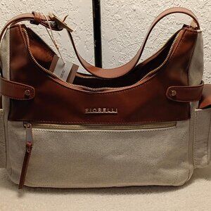 Fiorelli Beige and Brown Shoulder Bag